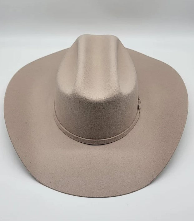 Ariat 3X Wool Hat 4.25in Double S Silver Belly A75206277 - Summer Clearance