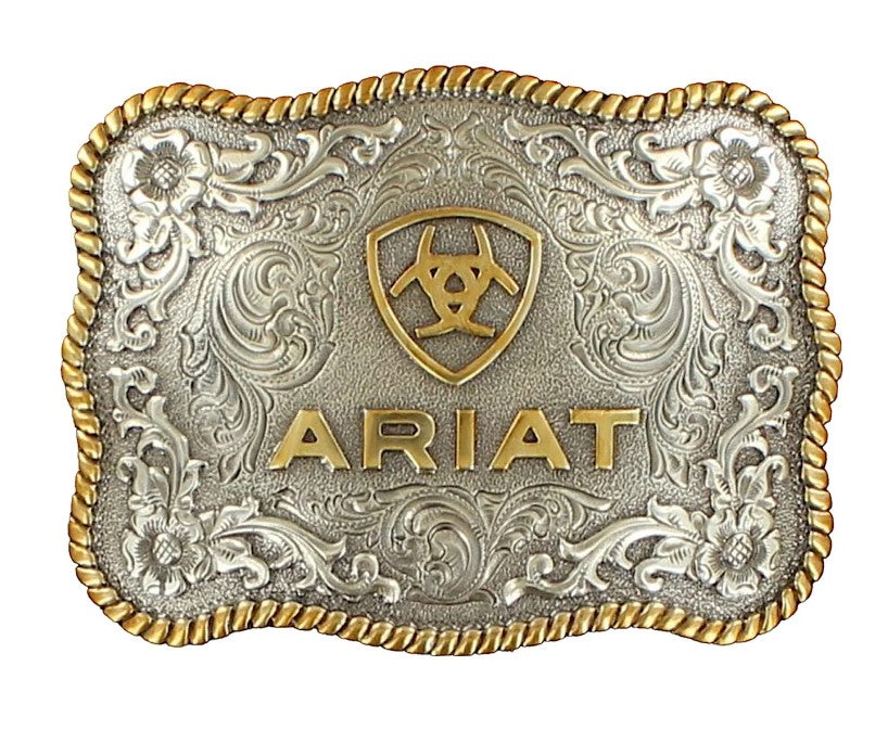 Ariat Antique Silver and Gold Buckle