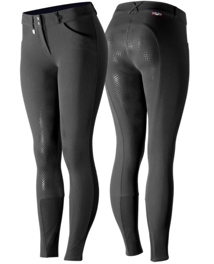 Horze Grand Prix Womens Silicone Grip - Black Friday Sale