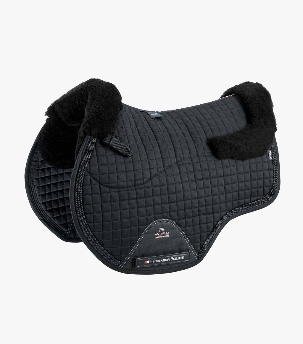 Premier Equine Close Contact Merino Wool European Saddle Pad - GP/Jump Square