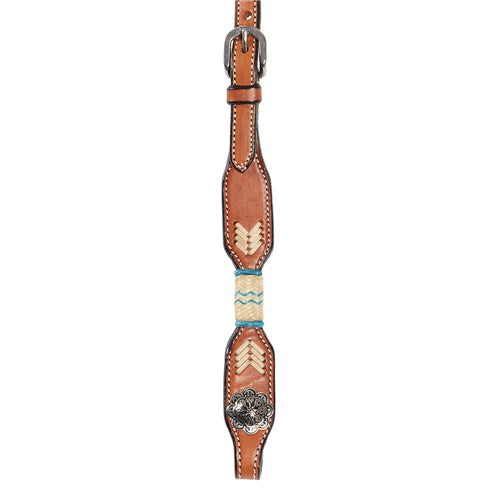 Fort Worth Mississippi Headstall Knotted Brown
