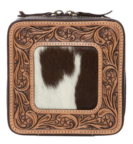 The Design Edge Tooling Cowhide Jewellery Box