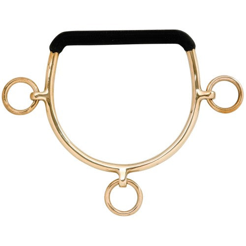 Gold Medal Chifney Bit With Rubberised Mouth