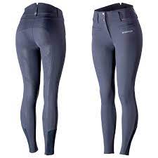 B Vertigo Tiffany Ladies Silicone Full Seat Breeches - Black Friday Sale