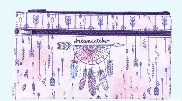 Spencil Twin Zip Pencil Case - Dreamcatcher Horse