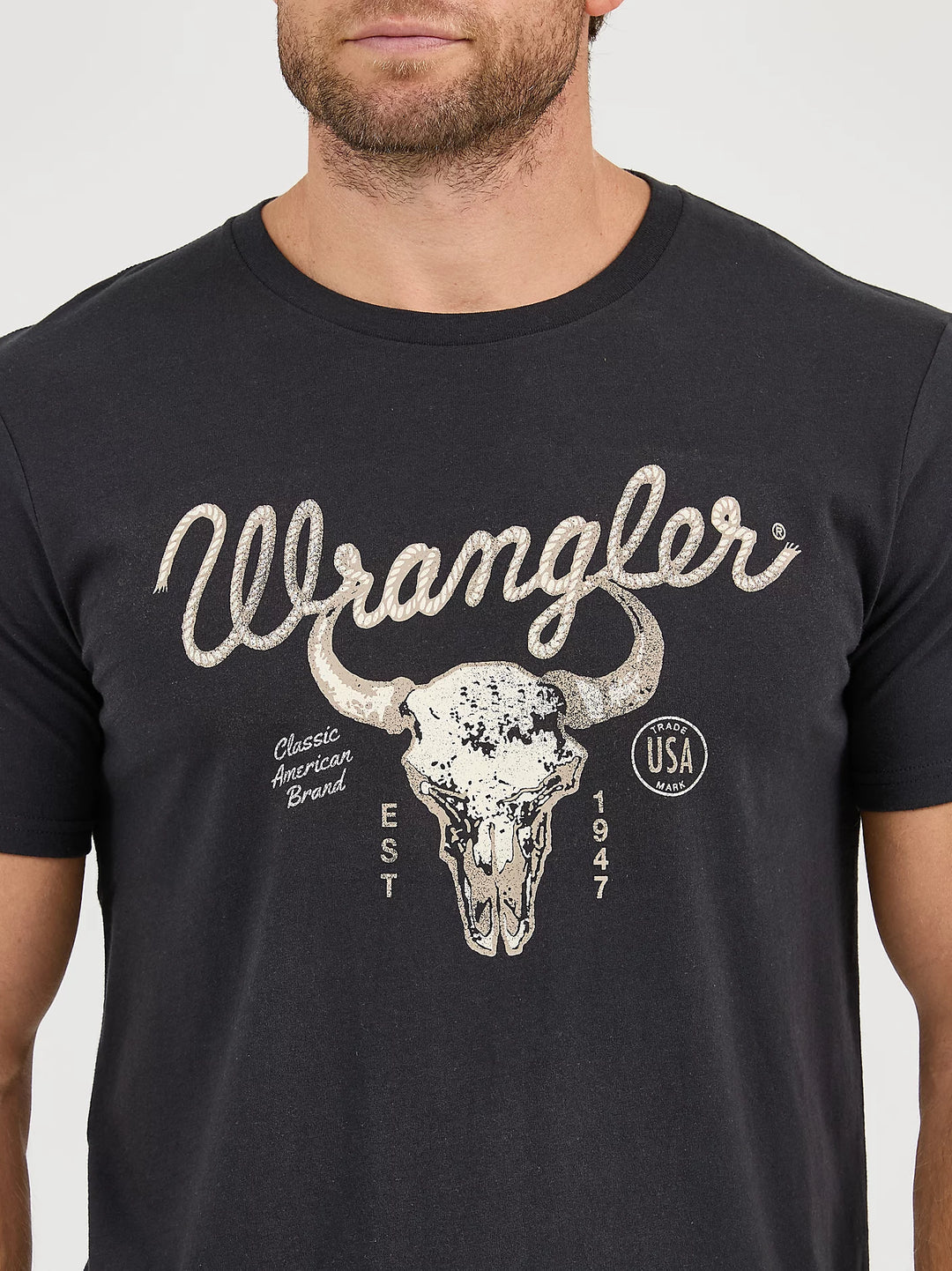 Wrangler Mens Graphic Knit SS T Shirt