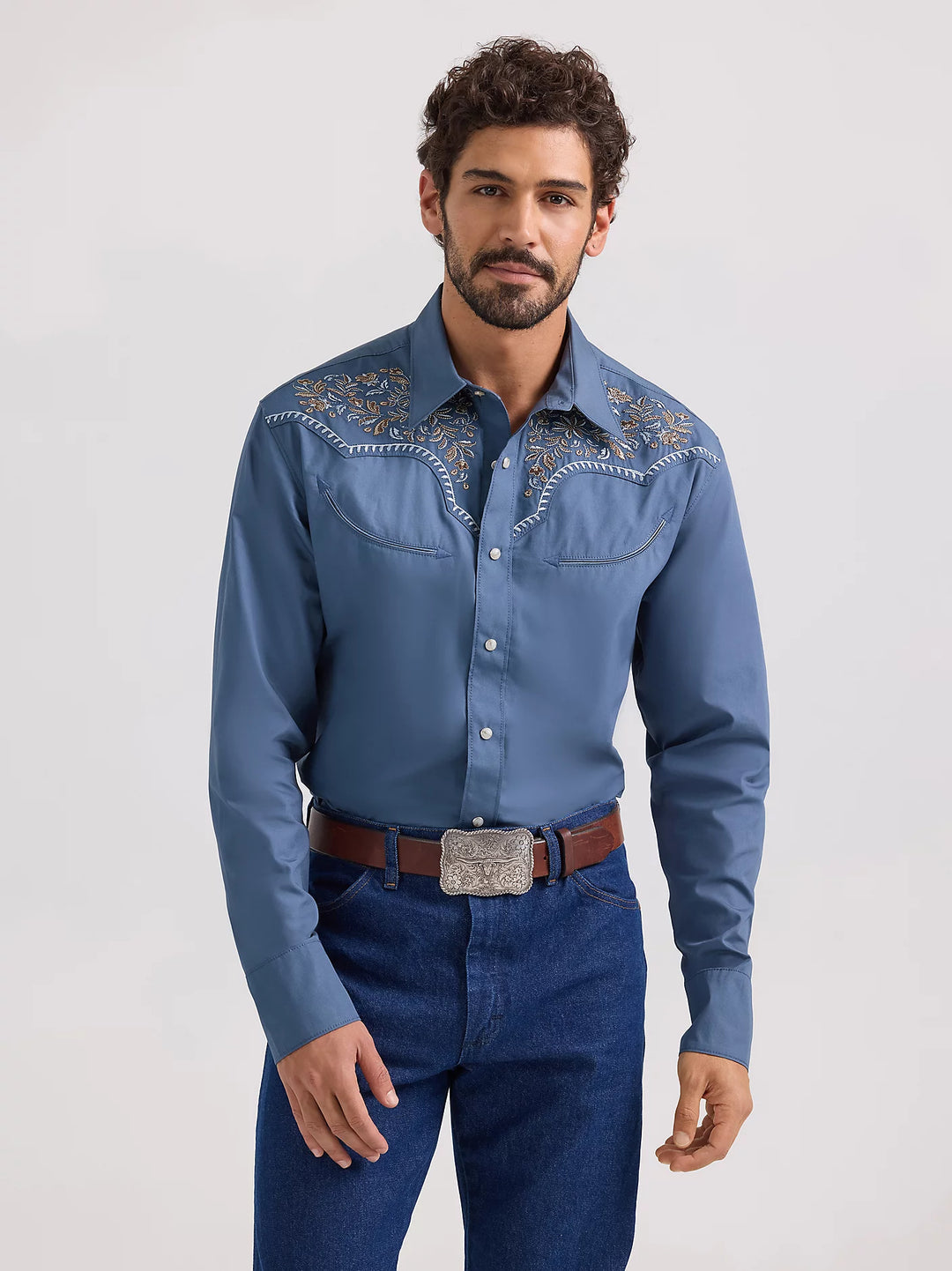 Wrangler Mens Vintage LS Shirt