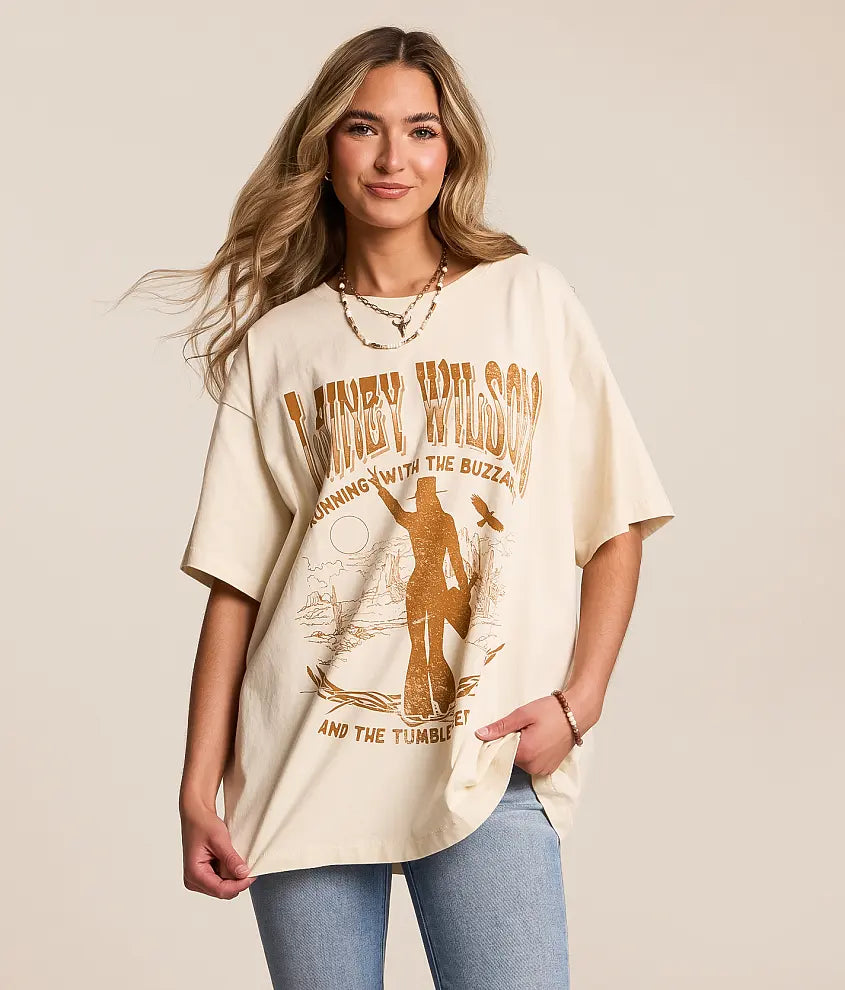 Wrangler X Lainey Wilson Wmns Buzzards SS Tee - EOFY Sale