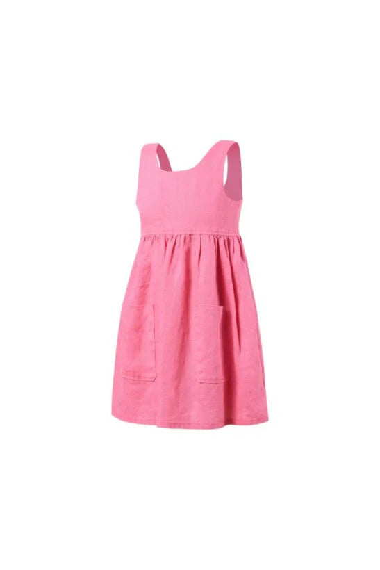 Pilbara Girls Linen Sundress