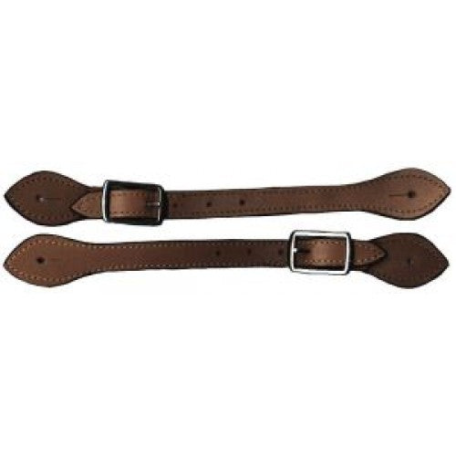 Spur Strap Brown With Stitching