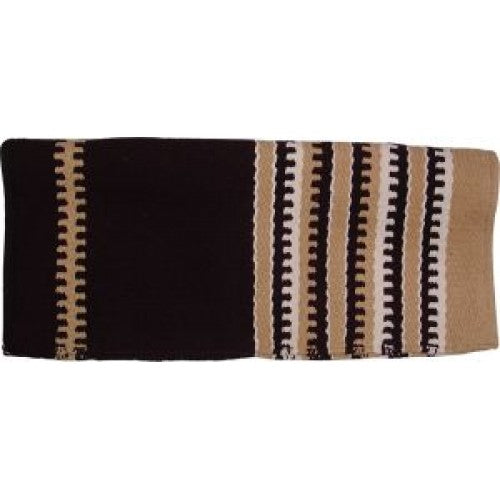 Saddle Blanket Brown Cream And Sand