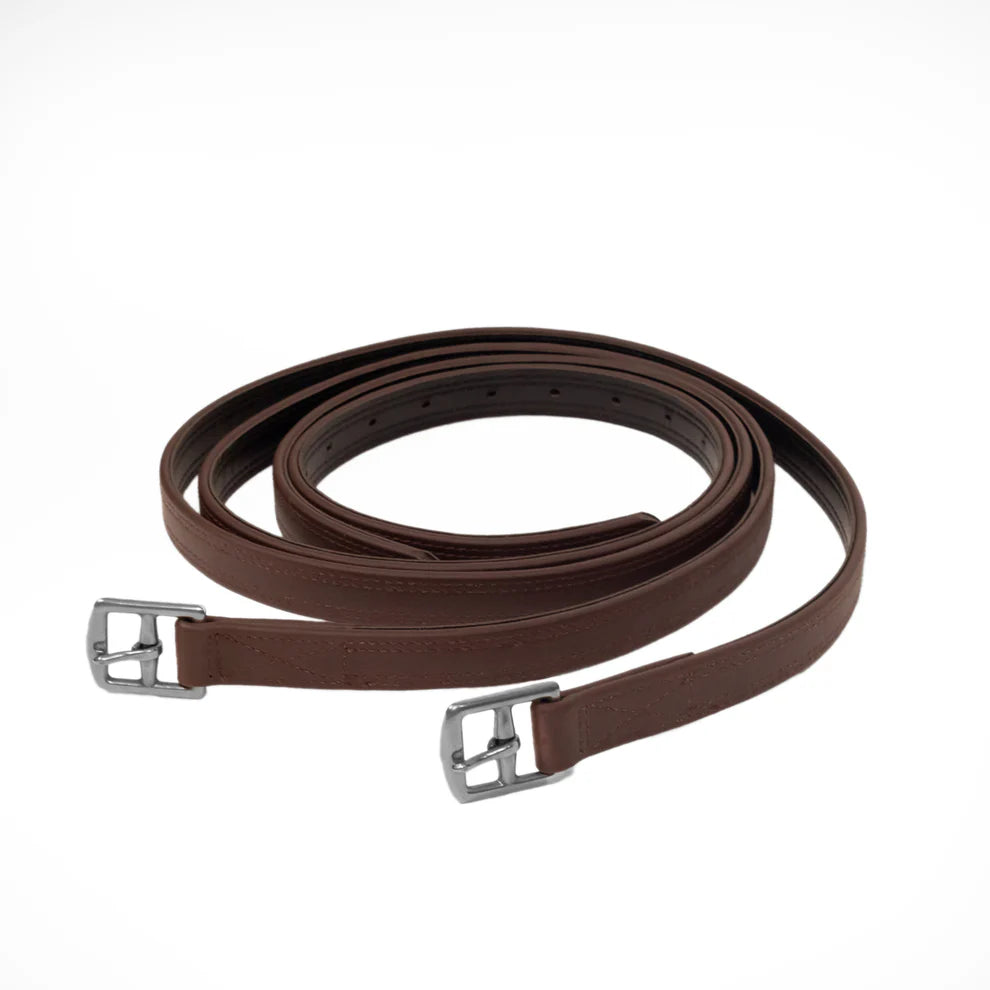 Syd Hill PVC Stirrup Leathers Stitched