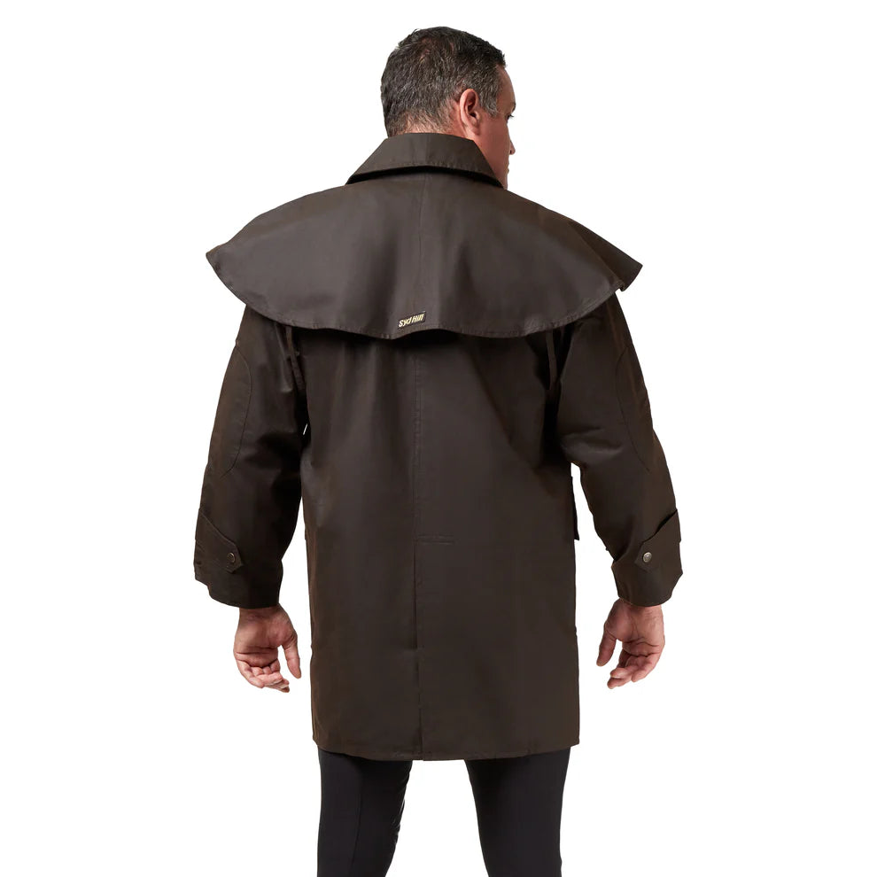 Syd Hill Oilskin 3/4 Length Coat