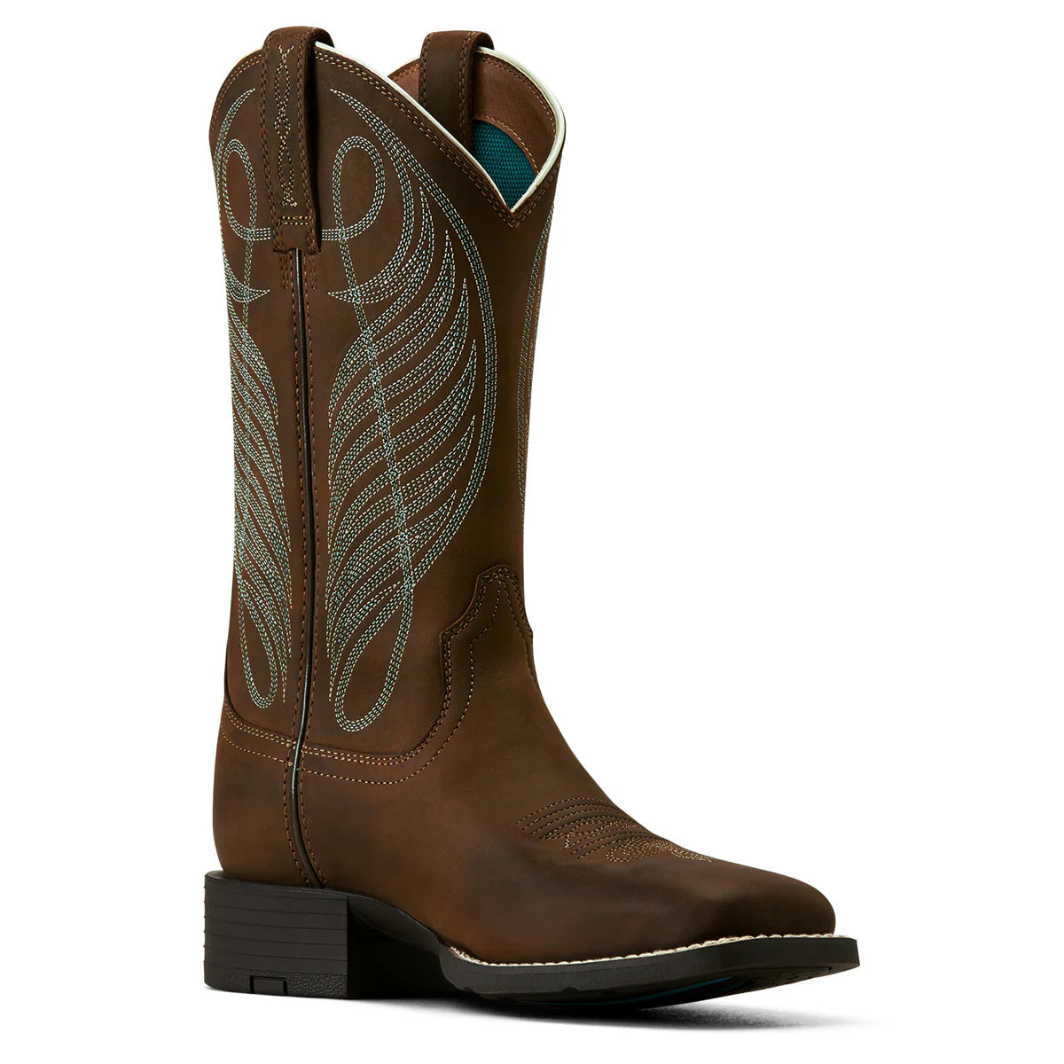 Ariat Wms Round Up Wst Powder Brown