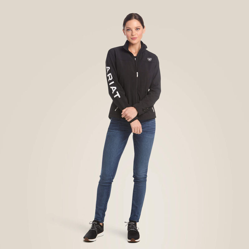 Ariat Wms New Team Softshell Jacket Black - Winter Black Friday Sale