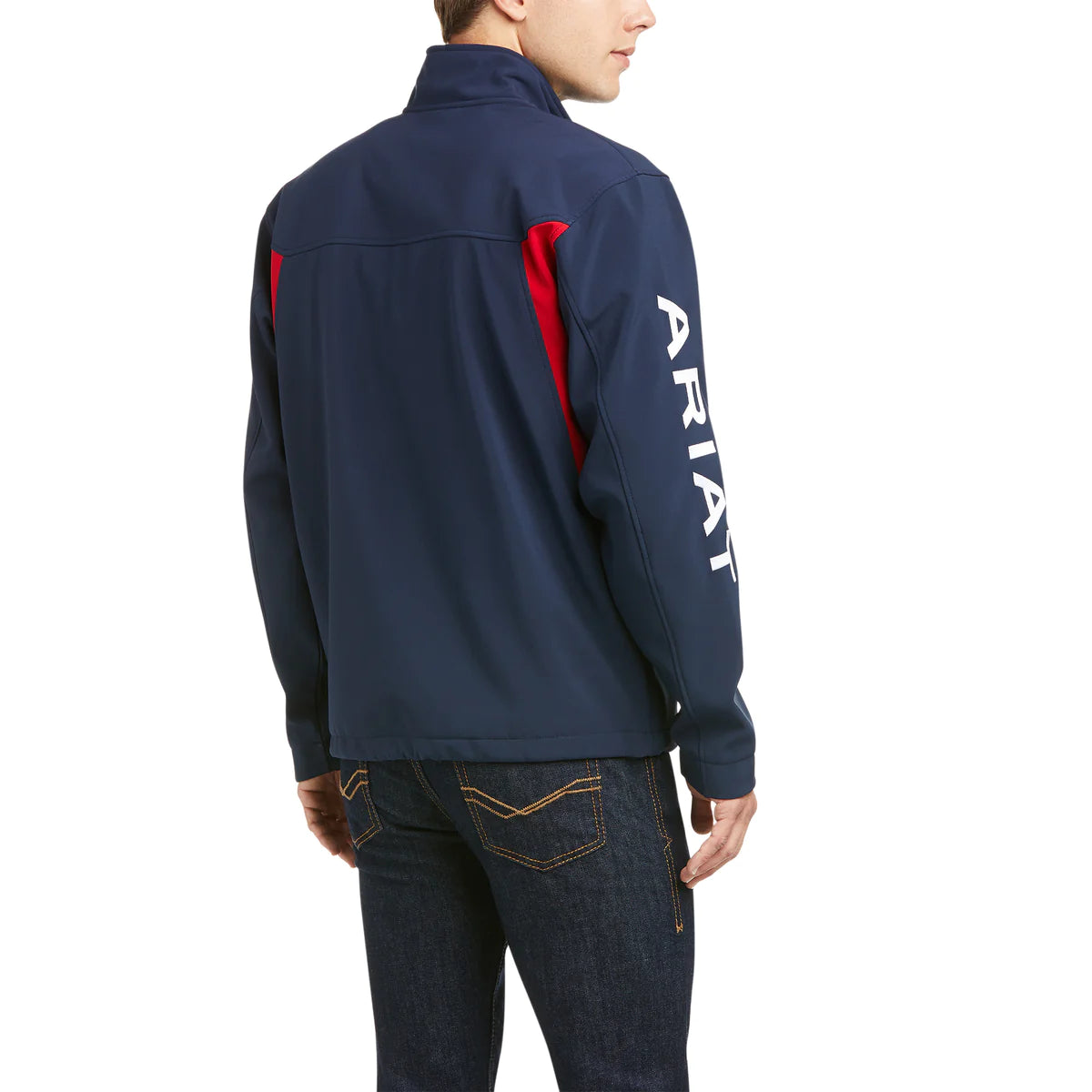 Ariat Mns New Team Softshell Jacket Navy - Winter Black Friday Sale