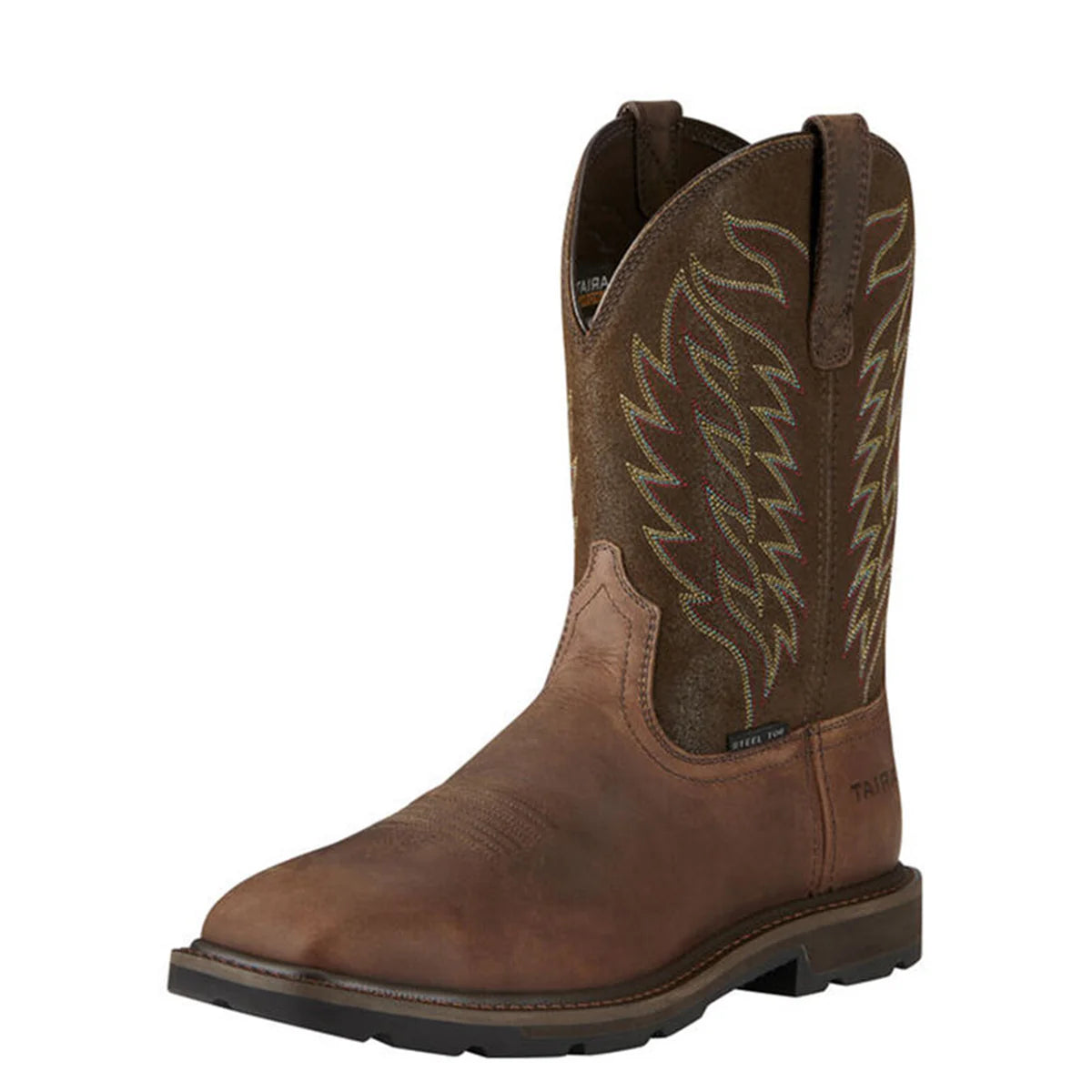 Ariat Mns Groudbreaker Wide Square Toe Steel Toe