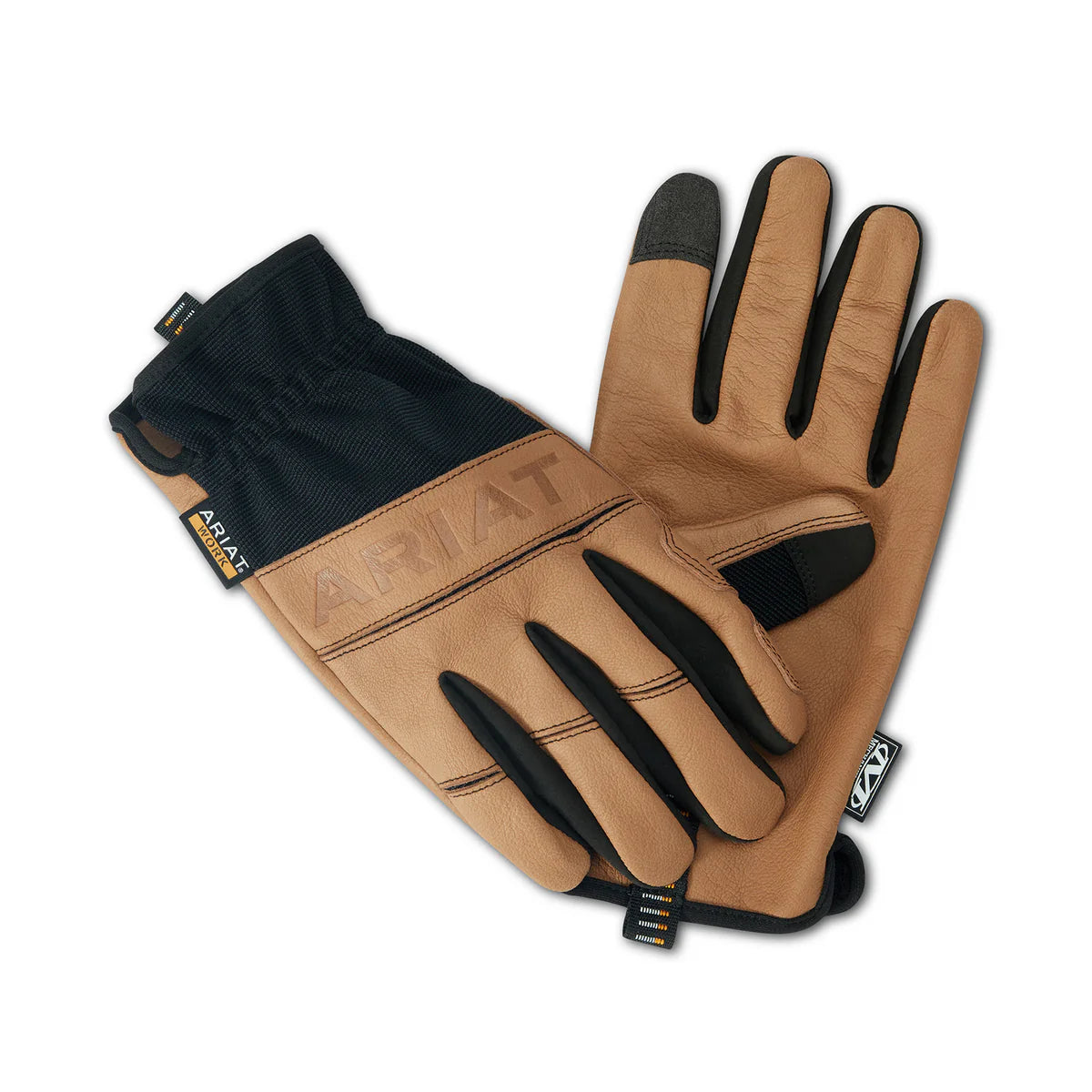 Ariat Wms Flexpro Leather Work Glove Brown/Black