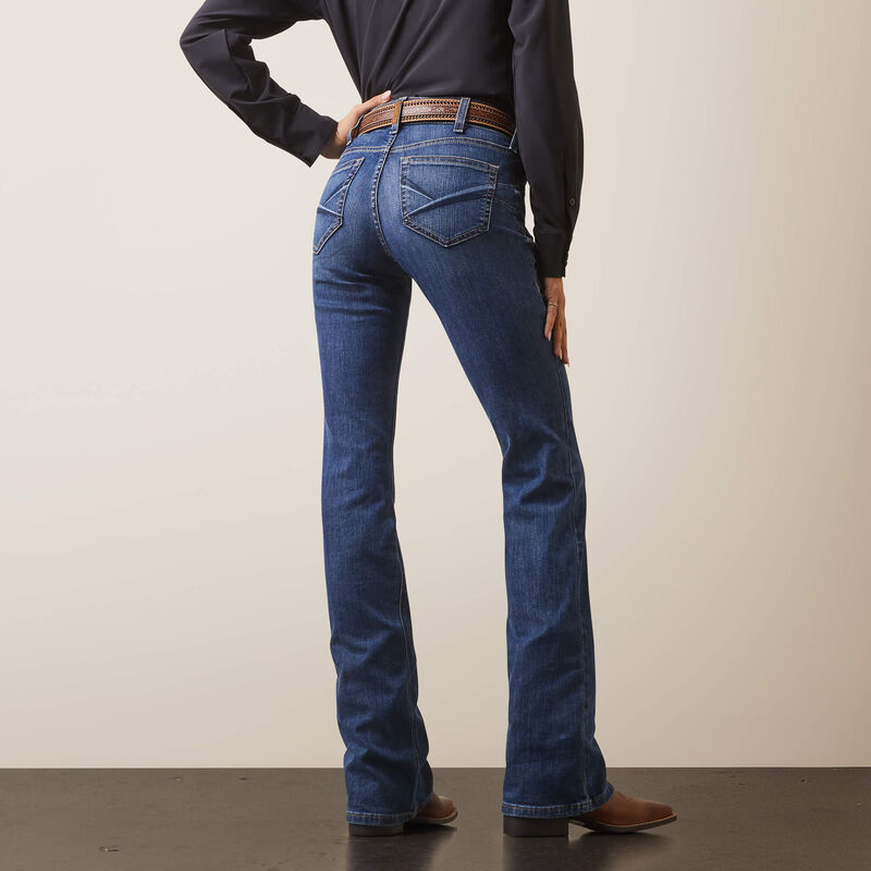 Ariat Wmns REAL Perfect Rise Boot Cut Leila Irvine - Easter Special