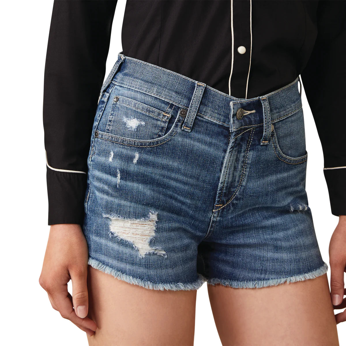 Ariat Wmns High Rise 3in Short Haven Columbia - Black Friday Sale