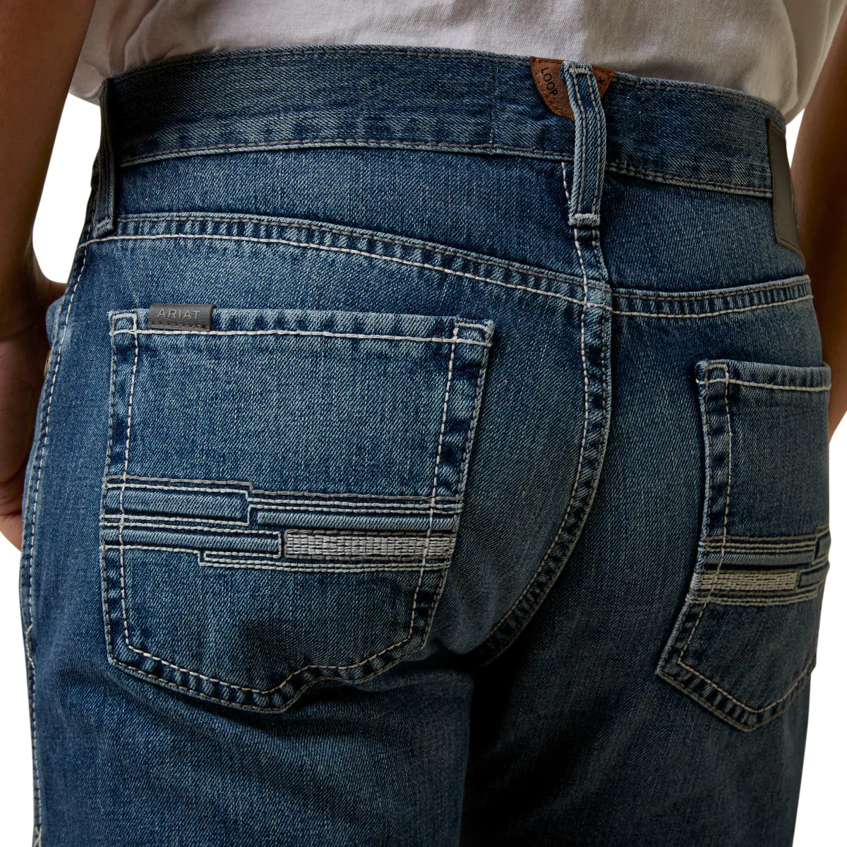 Ariat Mns M7 Straight Leg Griffin Brighton - Black Friday Sale