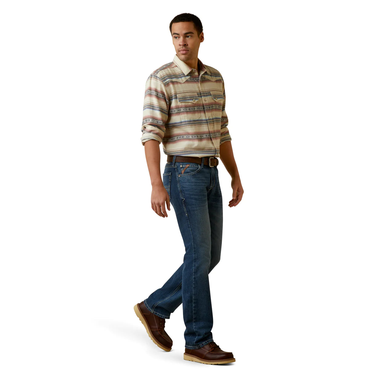 Ariat Mns M7 Straight Leg Griffin Brighton - Black Friday Sale