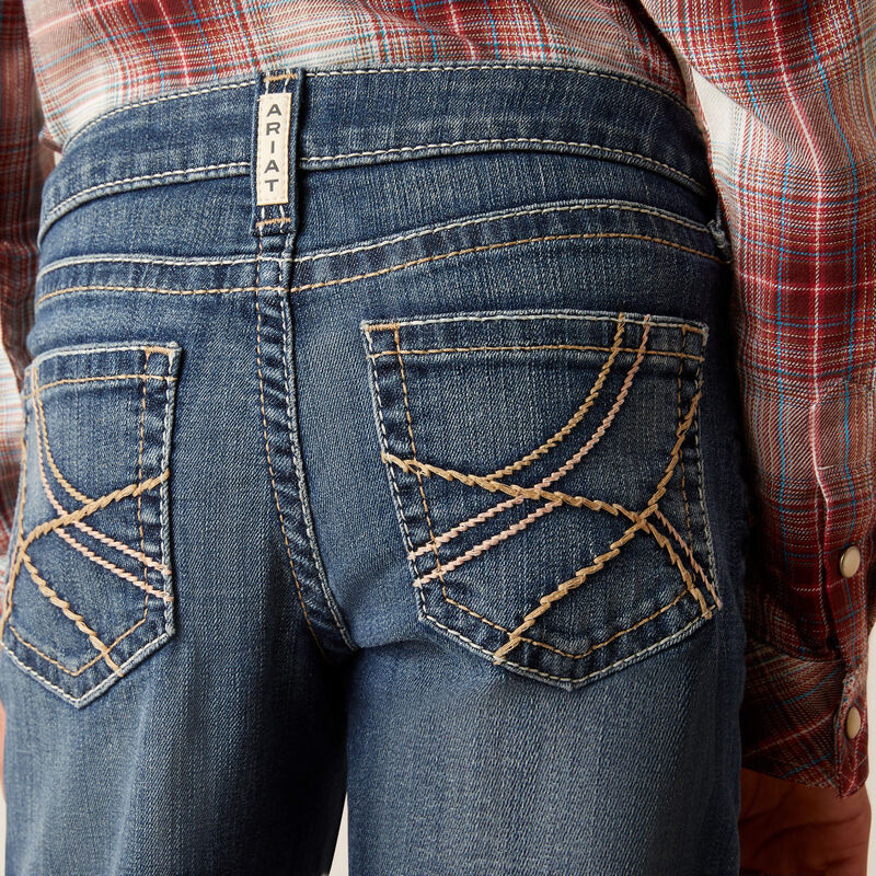 Ariat Gls REAL Boot Cut Everlee Chill Blue