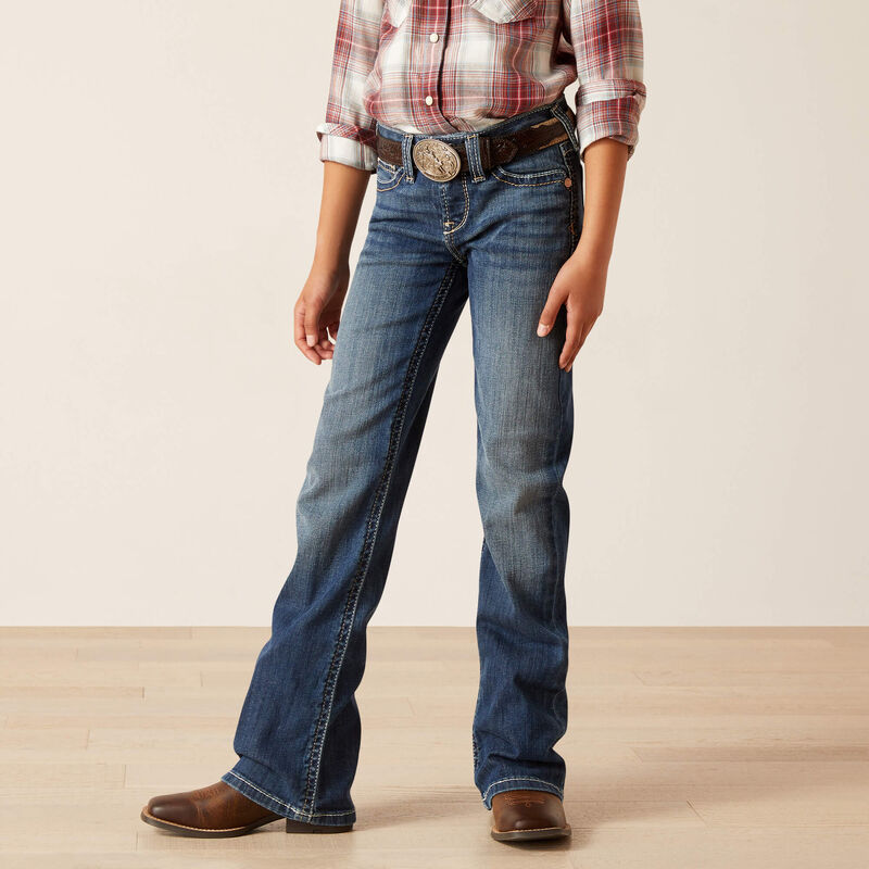 Ariat Gls REAL Boot Cut Everlee Chill Blue