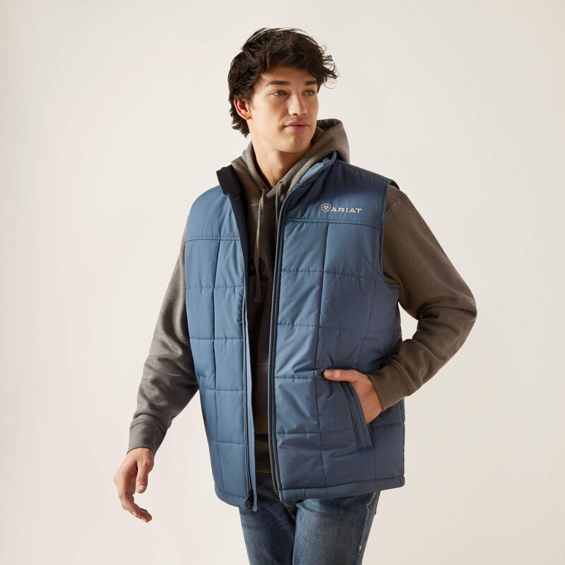 Ariat Mns Crius Insulated Vest Steely