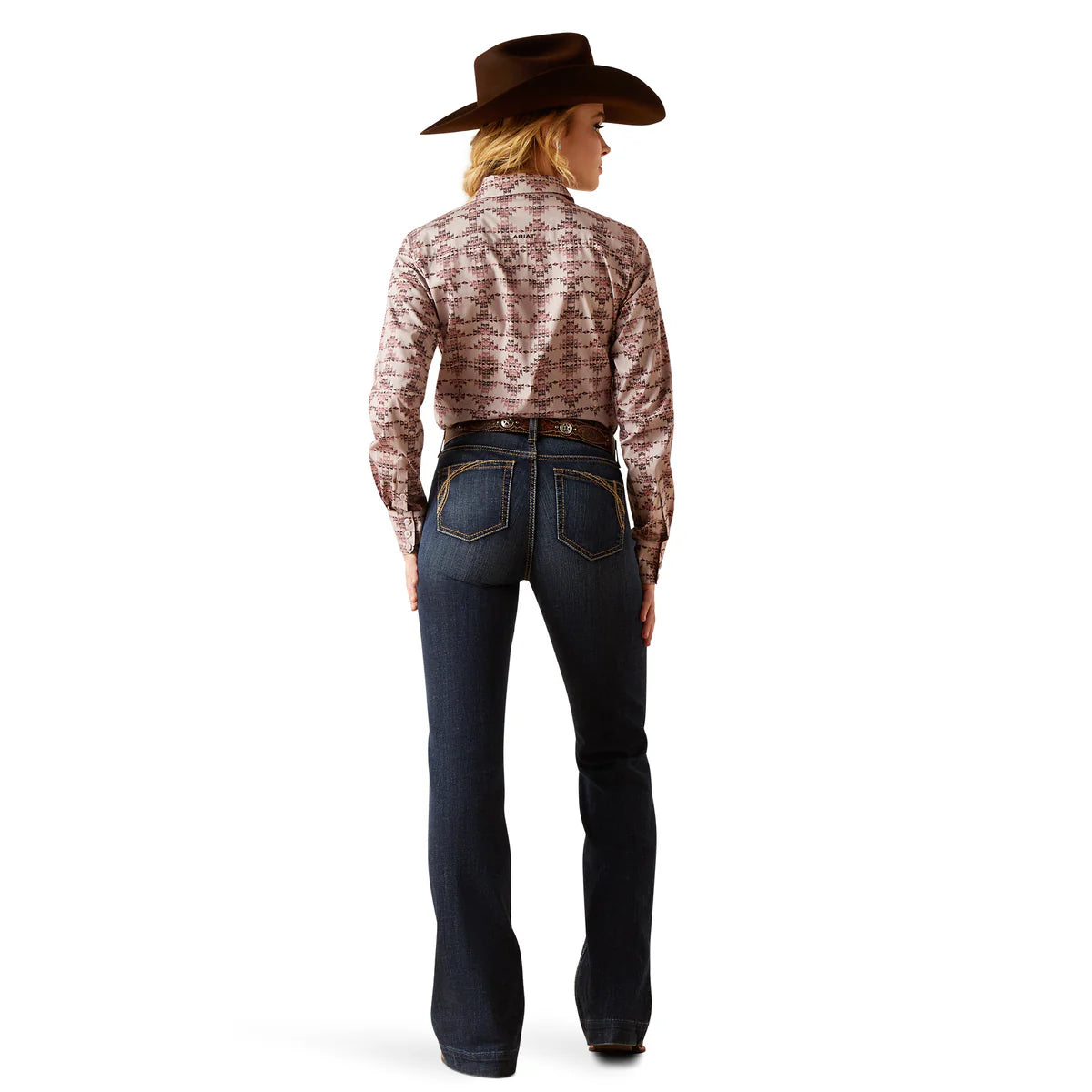 Ariat Wms High Rise Slim Trouser Naz Florida