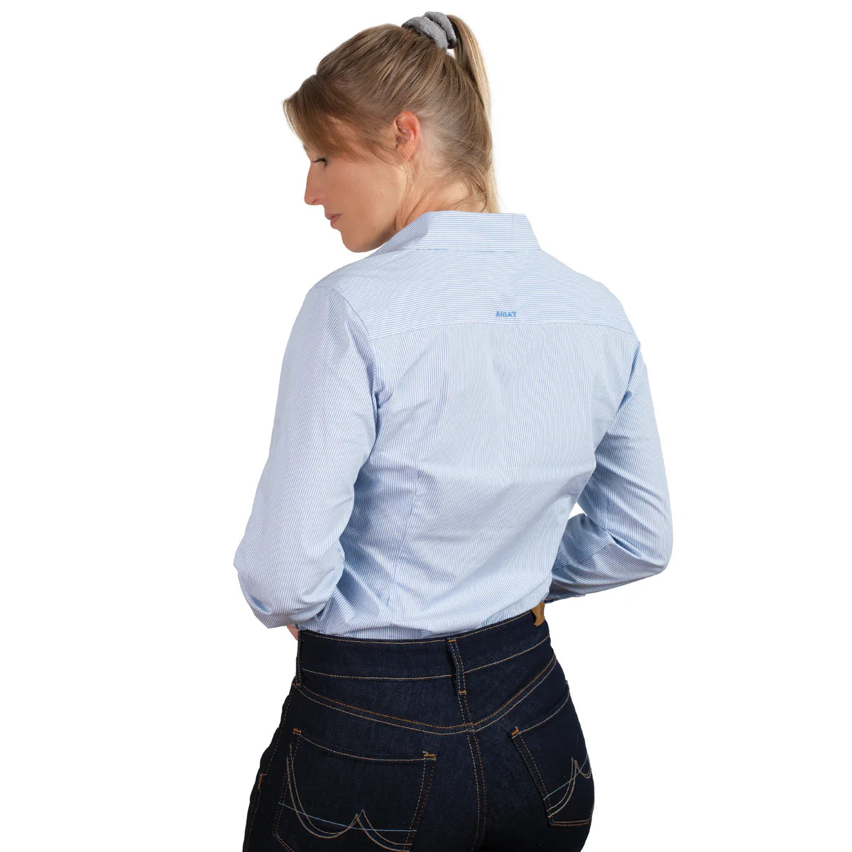 Ariat Wms Kirby LS Shirt Light Blue Shirt