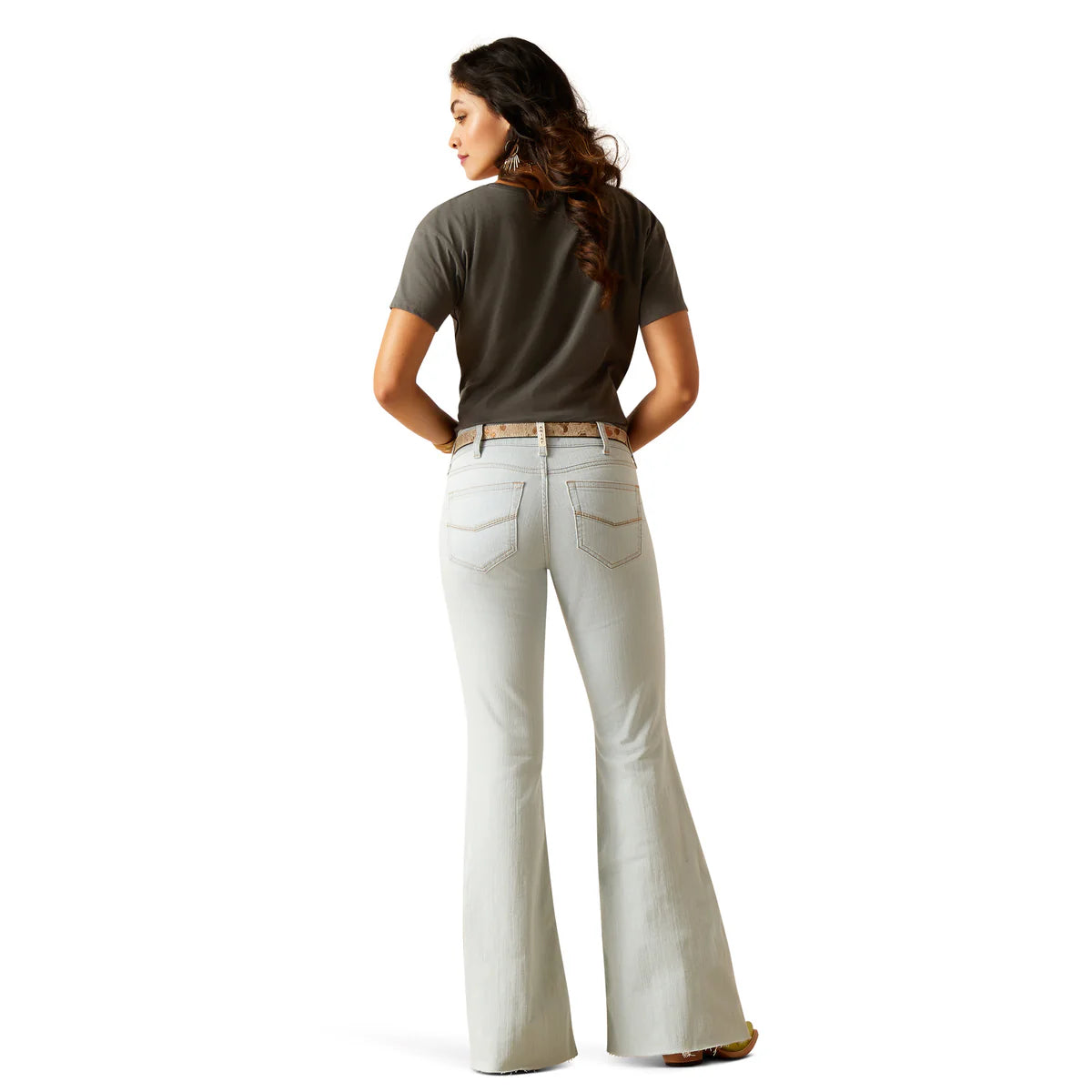 Ariat Wms Perfect Rise Flare Ophelia Ice - EOFY Sale