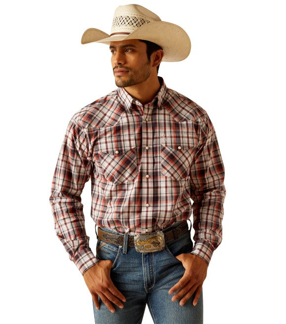 Ariat Mns Pro Payne Snap LS Shirt Spice - Black Friday Sale