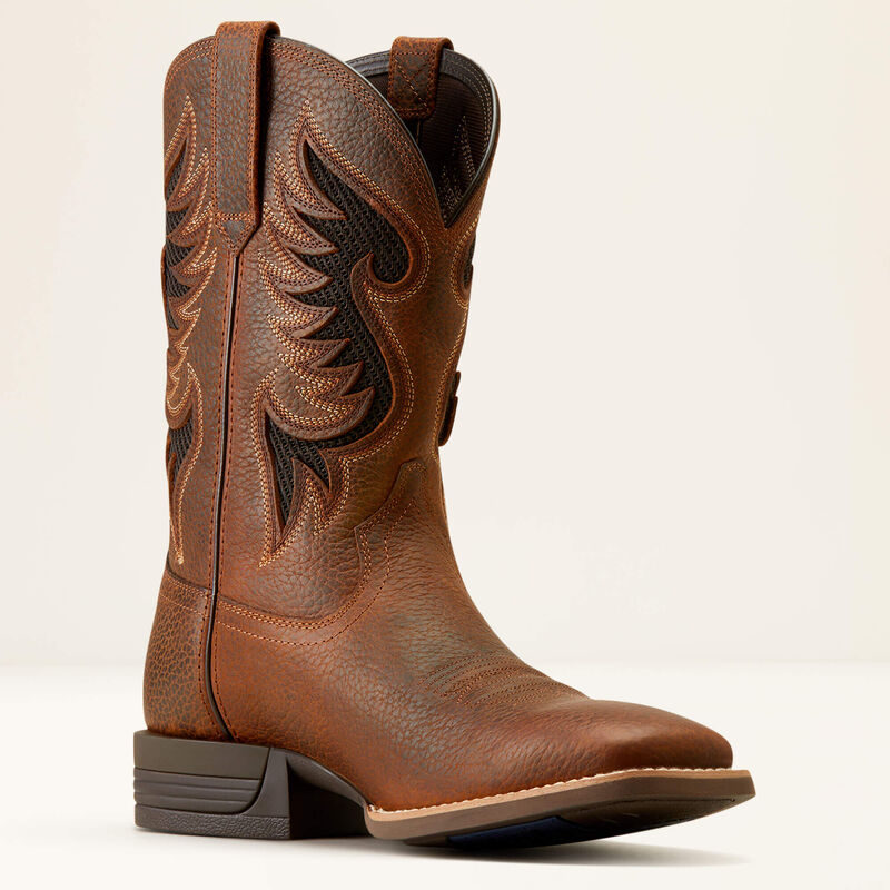 Ariat Mns Cowpuncher Venttek Brown Oiled Rowdy