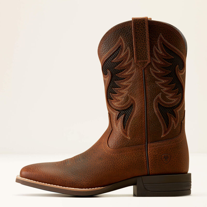 Ariat Mns Cowpuncher Venttek Brown Oiled Rowdy