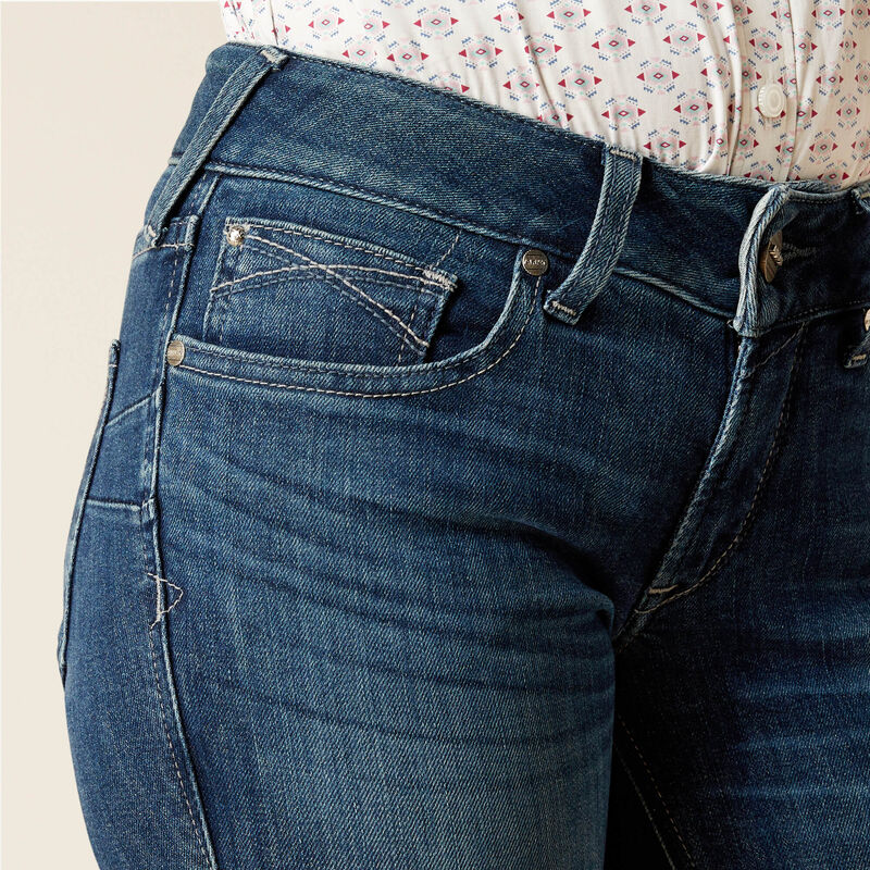 Ariat Wms Mid Rise Boot Cut Ariana Athena - Christmas Sales