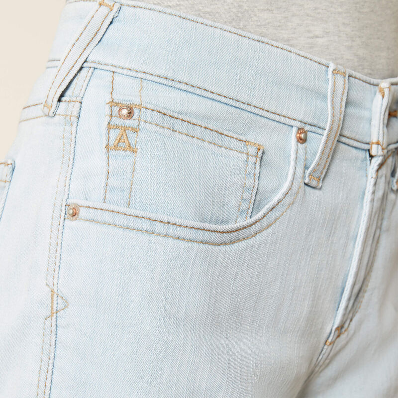 Ariat Wms Perfect Rise Rise 5in Short Ophelia Ice - Black Friday Sale