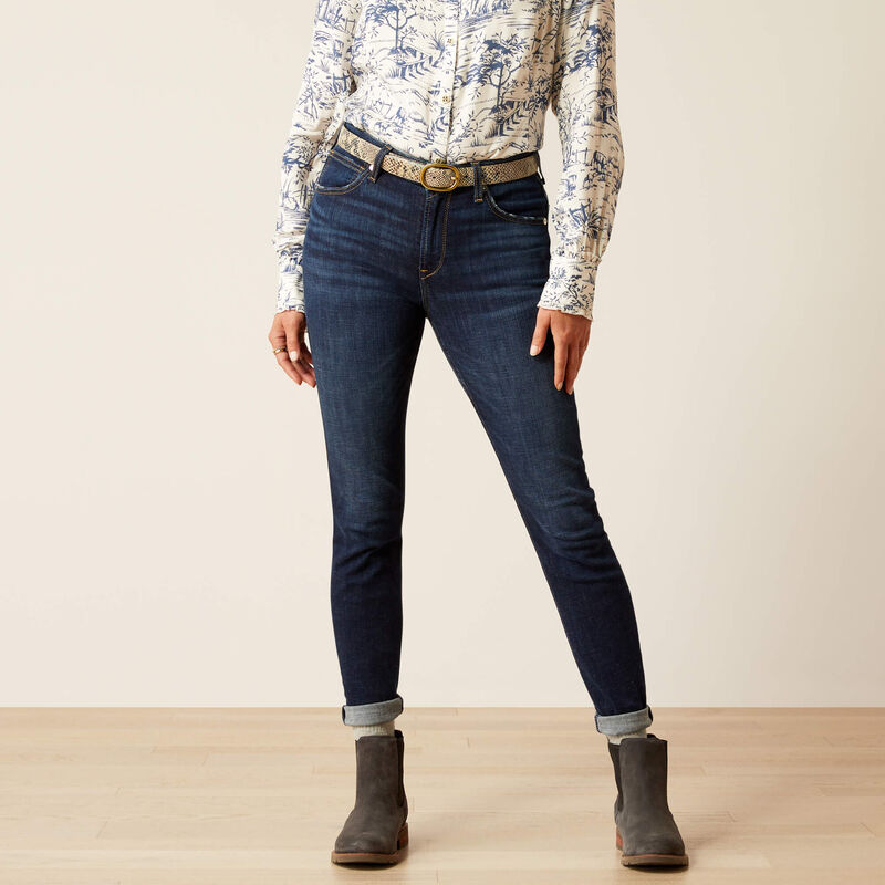 Ariat Wms High Rise Skinny Puerto Rico