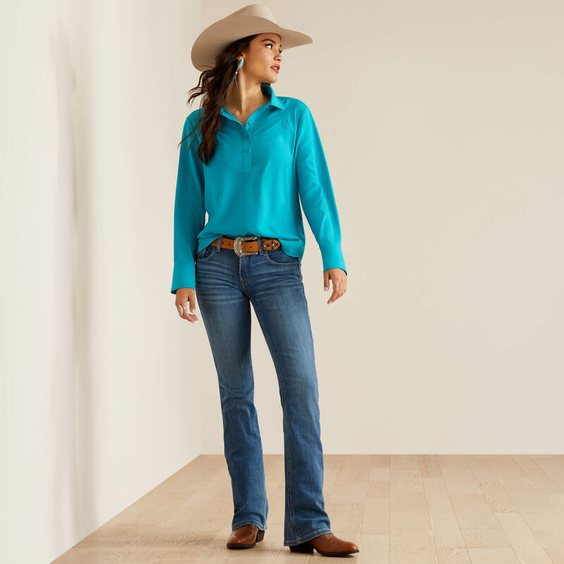 Ariat Wms Perfect Rise Arrow Boot Cut Lili Maine - Christmas Sale