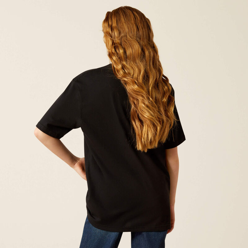 Ariat Gls Established Boot Co SS Tee Black - Black Friday Sale