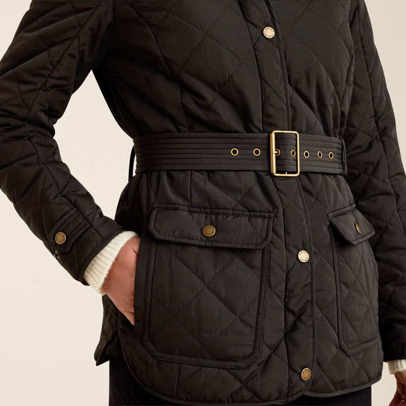 Ariat Wms Woodside Jacket Black - Winter Black Friday Sale