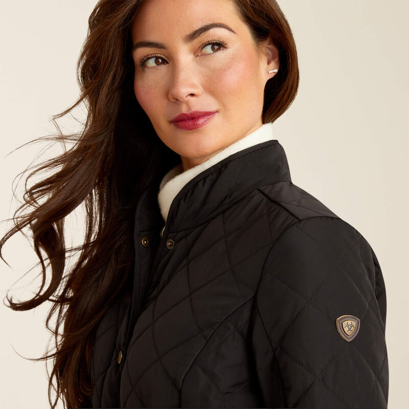 Ariat Wms Woodside Jacket Black - Winter Black Friday Sale