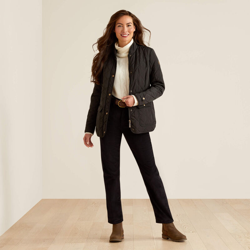 Ariat Wms Woodside Jacket Black - Winter Black Friday Sale