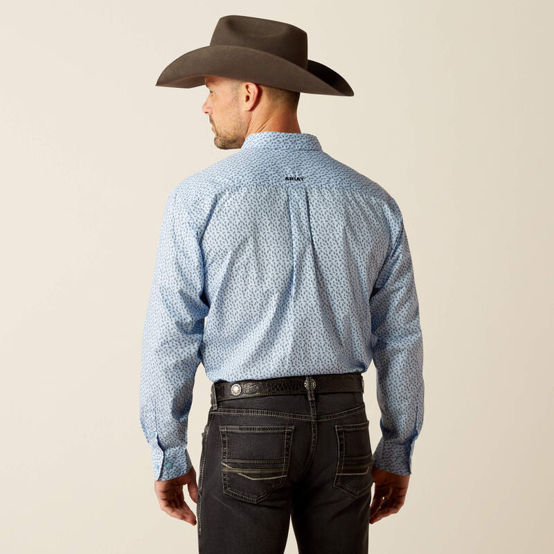 Ariat Mns Rowan LS Shirt Light Blue