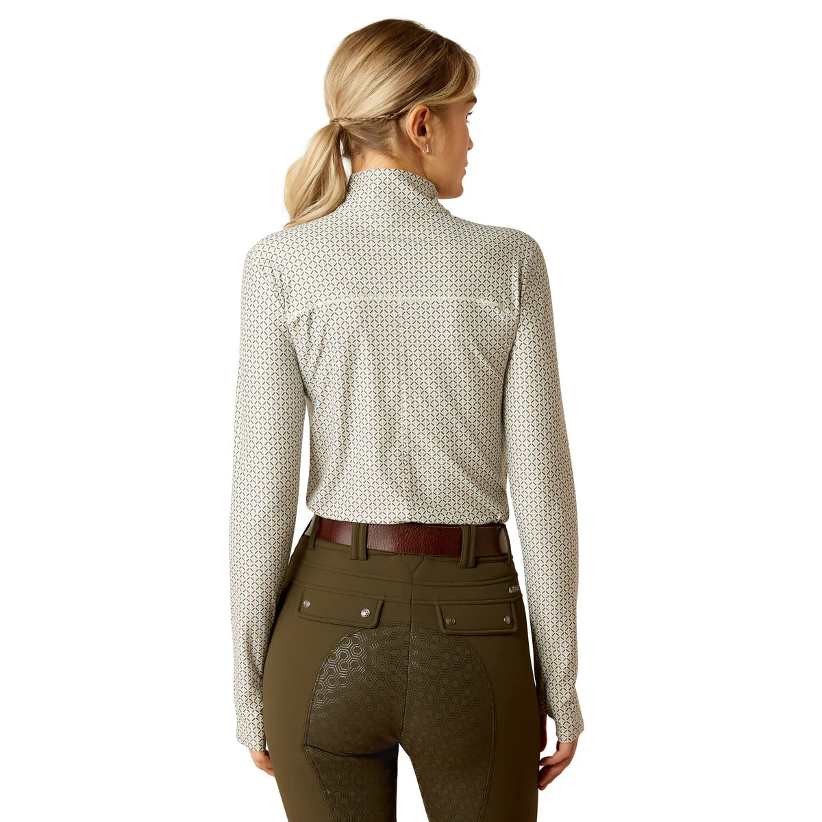 Ariat Wmns Lowell 3.0 1/4 Zip Baselayer Deco Geo