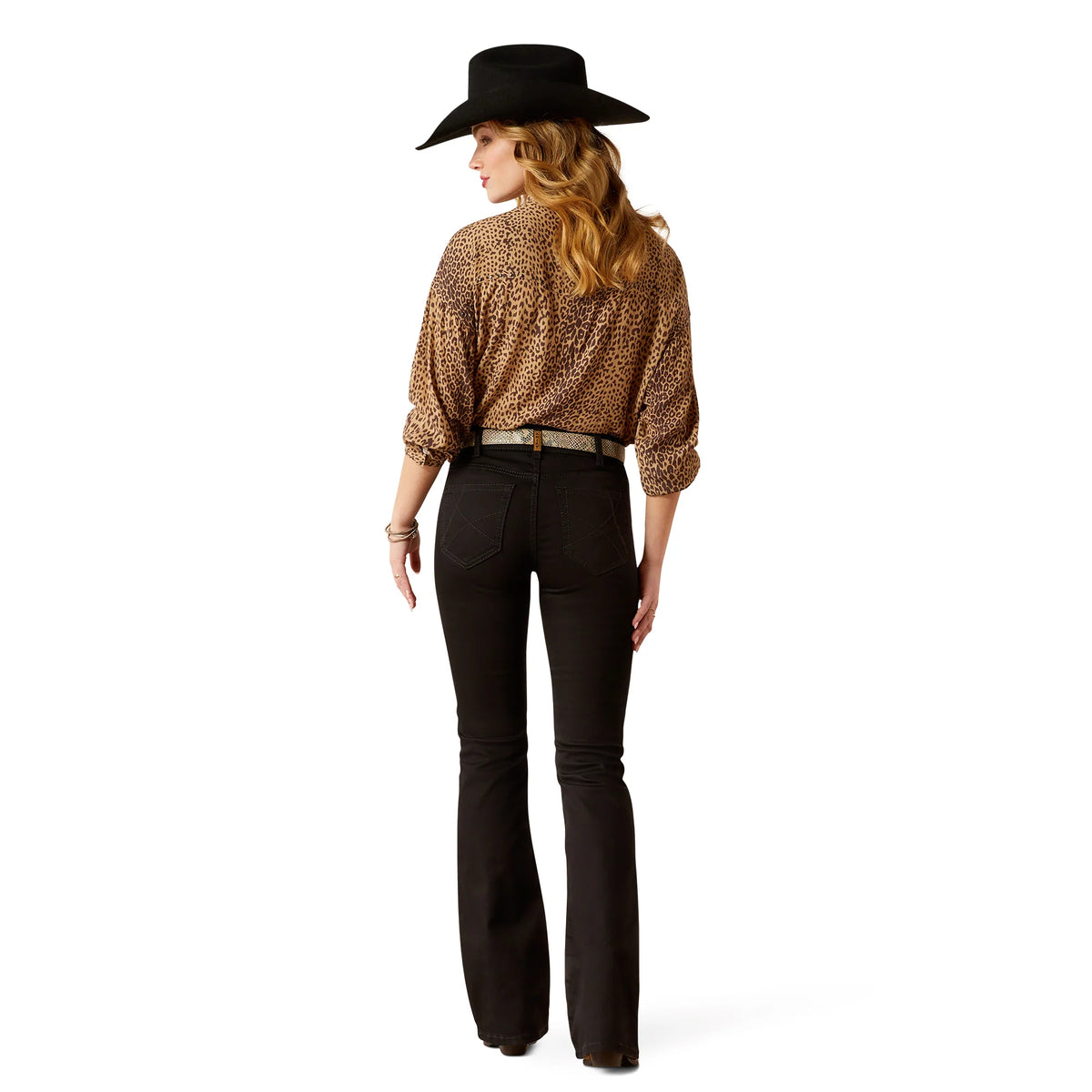 Ariat Wms Perfect Rise Boot Cut Ella Black - Christmas Sale