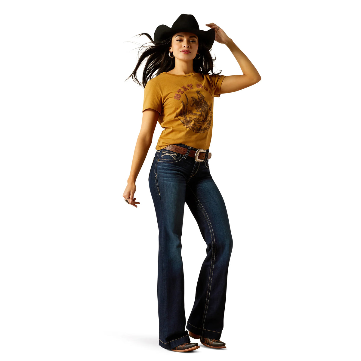 Ariat Wms Mid Rise Trouser Lizzie Pennsylvannia - Christmas Sale