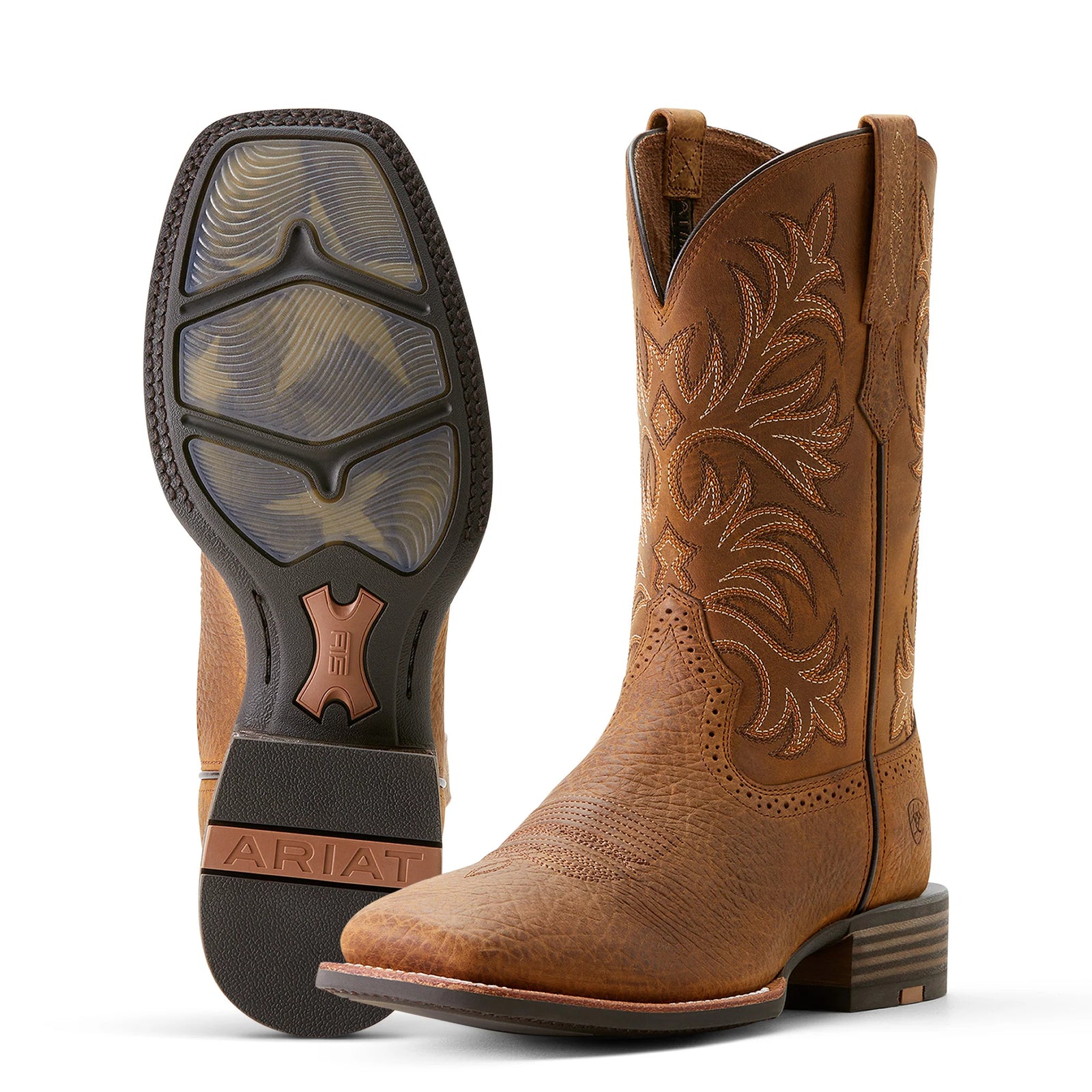 Ariat Mns Oakwood Earth/Distressed Brown - Black Friday Sales