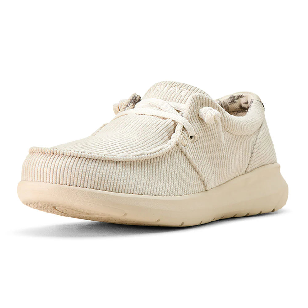 Ariat Wms Hilo Cream Corduroy - Renovation Sale