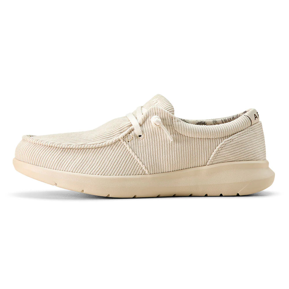 Ariat Wms Hilo Cream Corduroy - Renovation Sale
